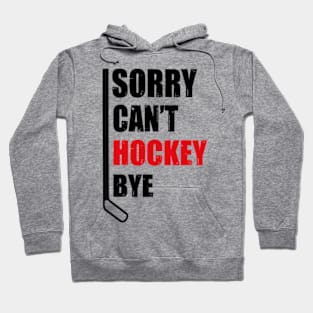 Sorry I Can_t I Have Hockey Hoodie